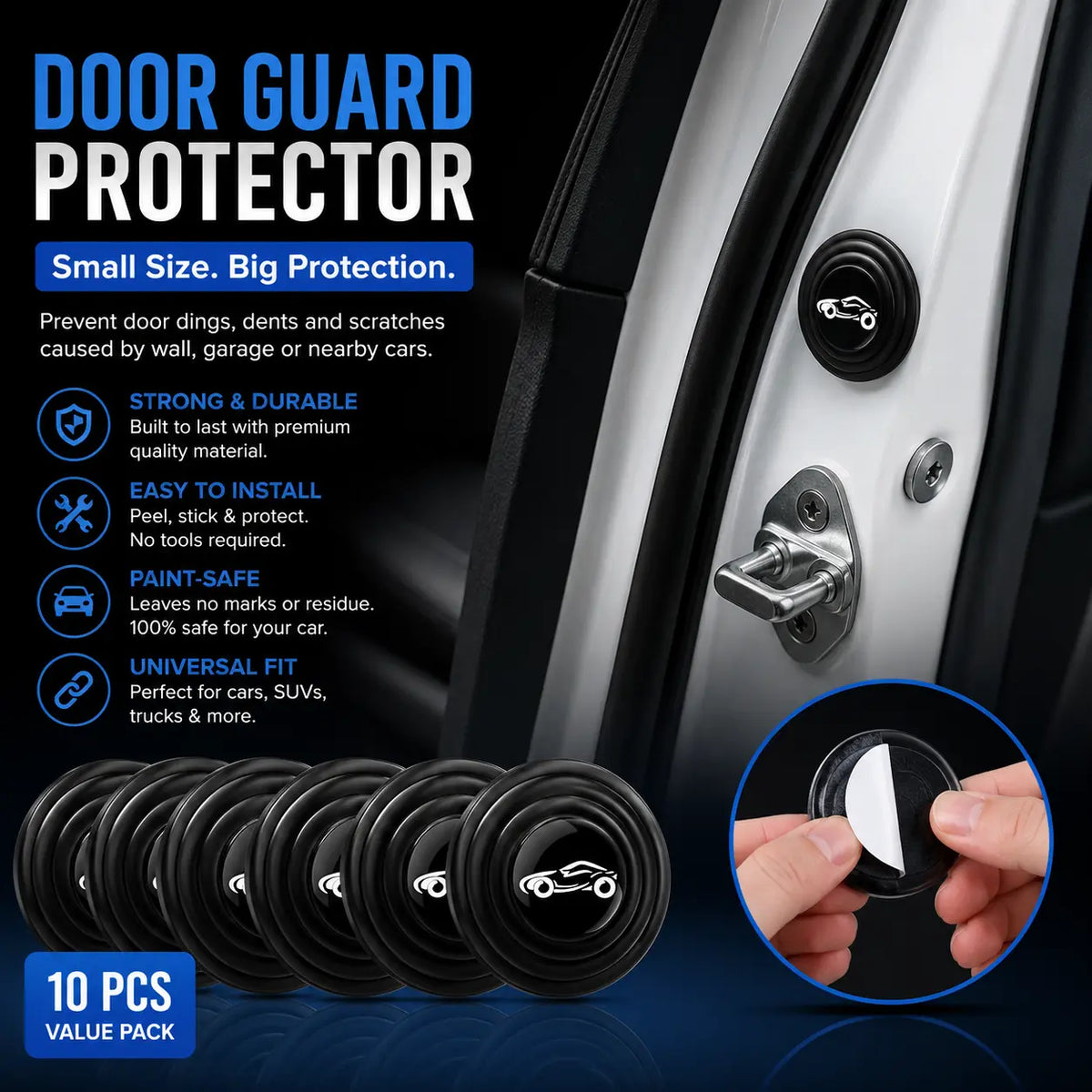 Urbanlives™ Car Door Shock Absorber Pads