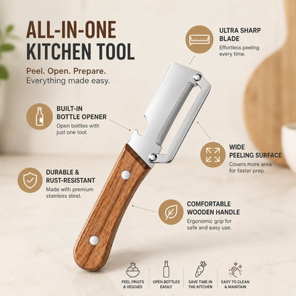 3-in-1 Multifunctional Vegetable Peeler for Kitchen