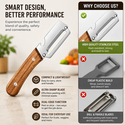 3-in-1 Multifunctional Vegetable Peeler for Kitchen